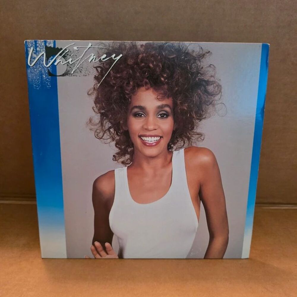Whitney Houston self titled vinyl record